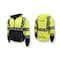 Dewalt Type R Class 3, Type R Class 3, Polyester Fleece, Hi-Vis Green / Black, 2X DSJ32-3ZGS-2X - alternate 8
